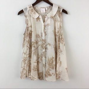 NWT Lauren Conrad Tea Room Casual Tank Top  M